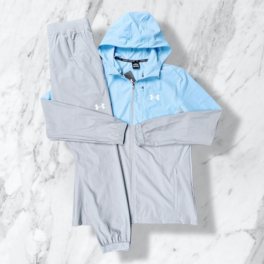 UNDER ARMOUR TWO-TONE TRACKSUIT - BABY
BLUE/GREY