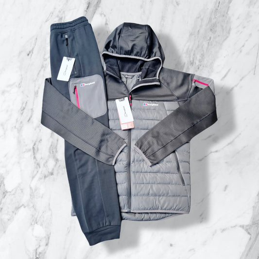 BERGHAUS HYBRID
TRACKSUIT - BLACK/RED