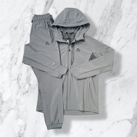 MONTIREX WOVEN TECH TRACKSUIT - TRIPLE GREY