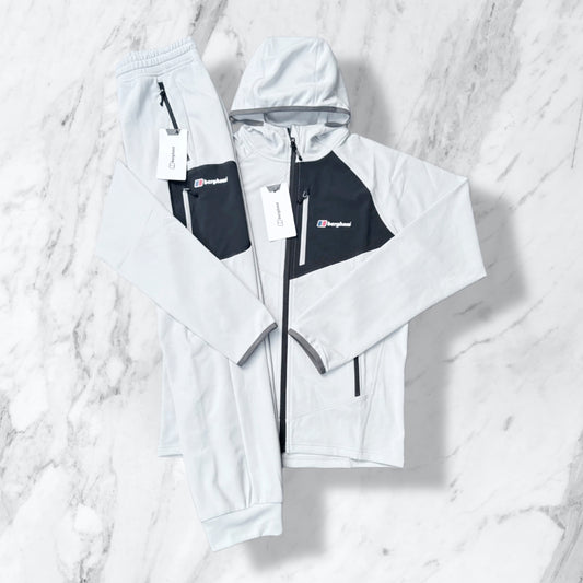 BERGHAUS FLEECE
TRACKSUIT -
BLACK/SMOKE GREY