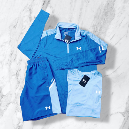 UNDER ARMOUR TECH 3-PIECE SET - BLUE/BABY
BLUE
