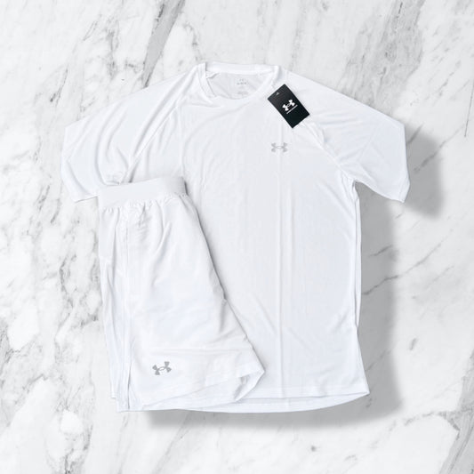 UNDER ARMOUR TECH SET - TRIPLE WHITE