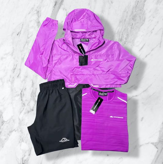 MONTERRAIN
WINDRUNNER 3-PIECE - GRAPE/BLACK