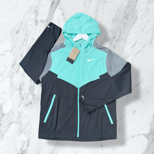 WINDRUNNER JACKET - MINT/BLACK/GREY