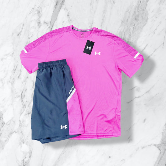 UNDER ARMOUR TECH
SET - PINK/NAVY